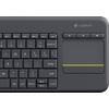 Ασύρματο πληκτρολόγιο και ποντίκι Logitech K400 Plus (920-007145) Αγγλικά πλήκτρα